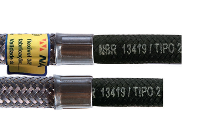 Mangueira Flexível GLP ABNT NBR 13419