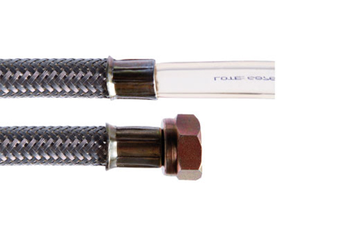 Mangueira Flexível Lisa e Giratória Cristal