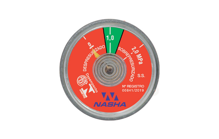 Indicador de Pressão Espiral (Recarregável)