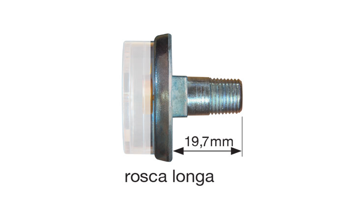Manômetros caixa em zamac e espiral em inox - Imagem 3